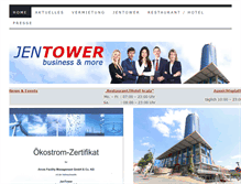 Tablet Screenshot of jentower.de